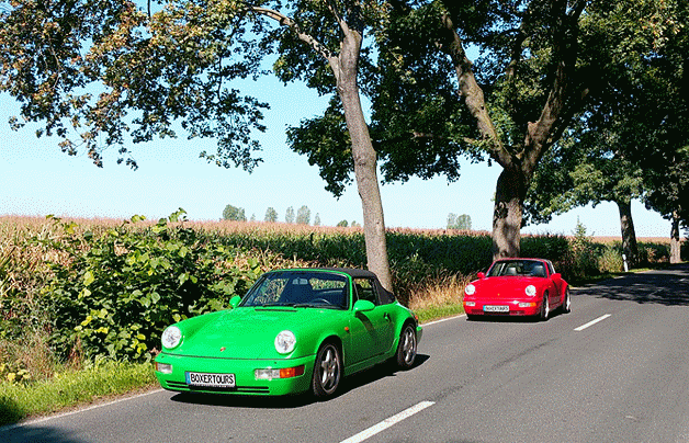 BOXERTOURS - Verbinden Sie die Fahrt zu einer Sehenswürdigkeit oder einem kulinarischen Erlebnis mit dem Fahrspaß in einem unserer Klassik Porsche 911.